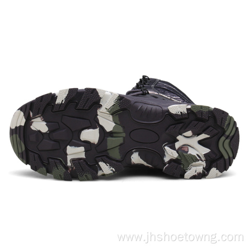 Camouflage Waterproof High Quality Hiking Hunt Shoes